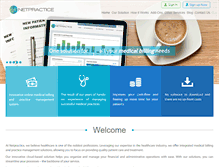 Tablet Screenshot of netpractice.co.za